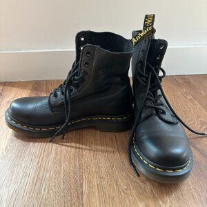 Dr. Martens 1460 Pascal Virginia Leather Lace Up Boots